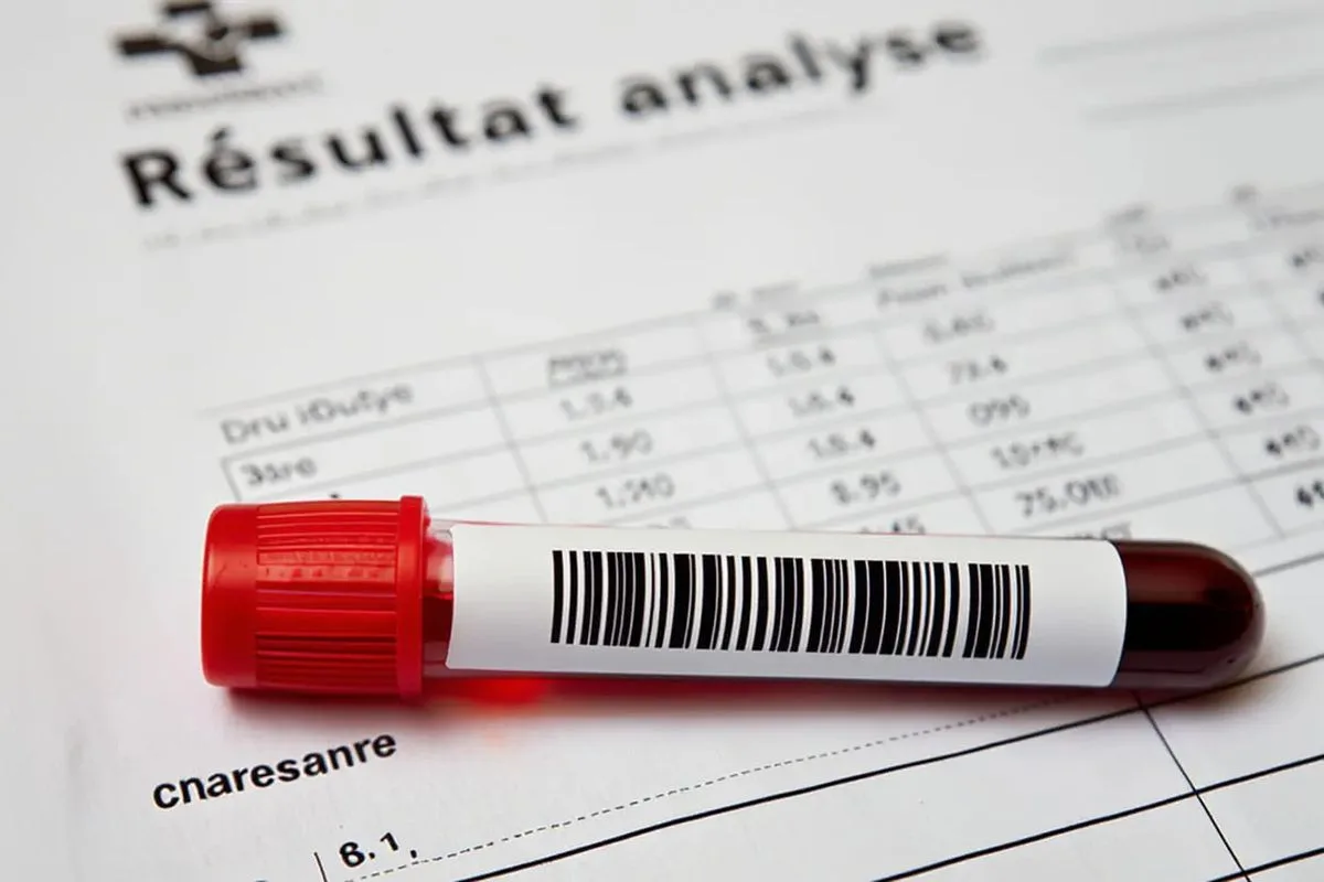 We test your blood